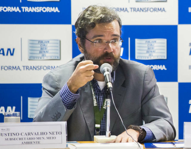 Justino Carvalho apresentou as ações da Secretaria alinhadas ao Mapa do Desenvolvimento 2016-2025, do Sistema FIRJAN