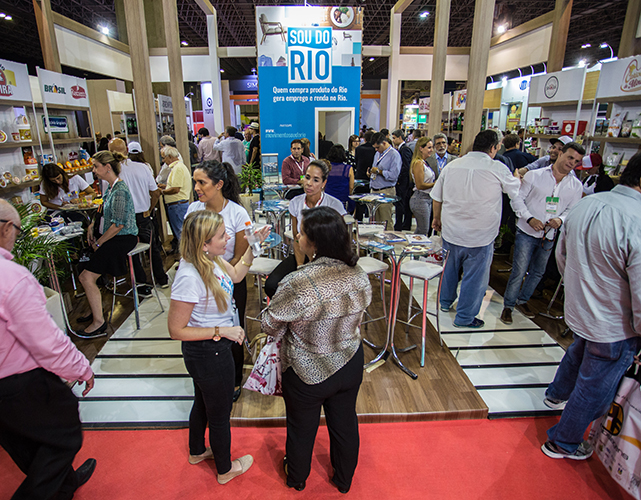Estande do Movimento Sou do Rio reuniu 24 empresas do estado do Rio na Super Rio Expofood
