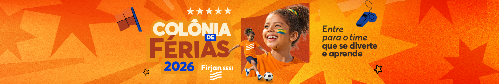 Colônia de Férias da Firjan SESI