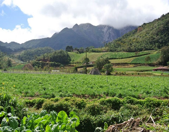 Bairro de São Lourenço, em Nova Friburgo, localizado no entorno do Pico da Caledônia