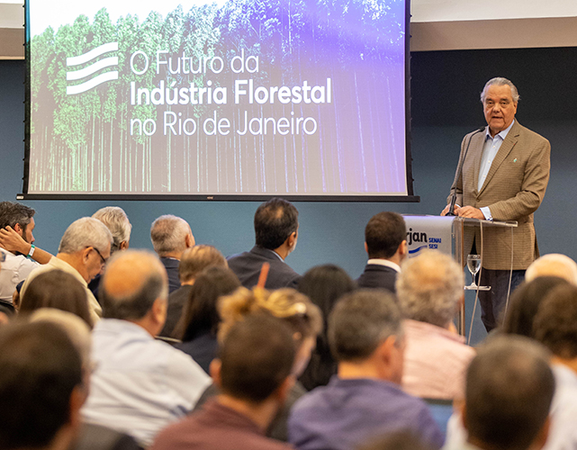 Eduardo Eugenio defendeu o desenvolvimento da silvicultura e das fontes renováveis de energia no Rio de Janeiro
