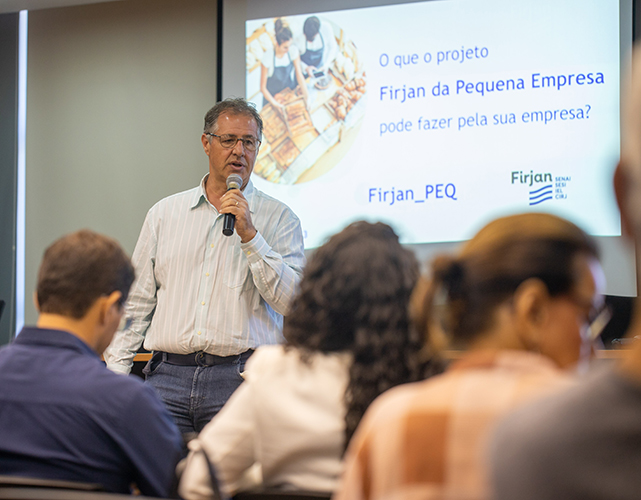 Ricardo Guadagnin, presidente da Firjan Leste Fluminense, destacou a importância do apoio às pequenas empresas