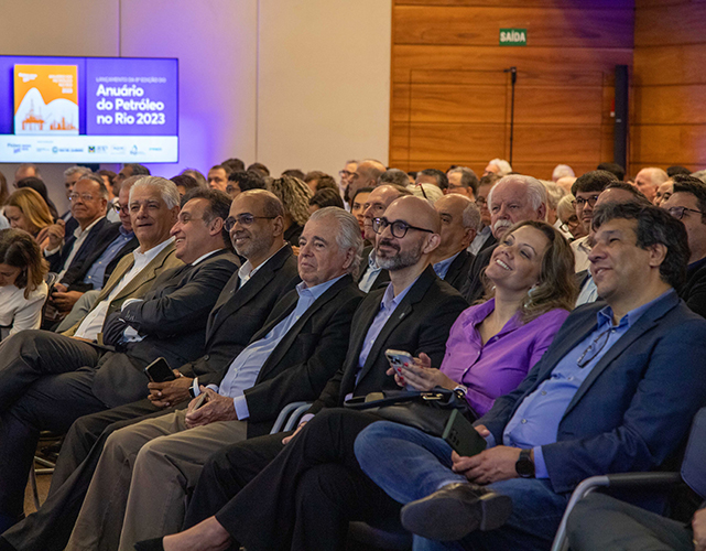 Lançamento do Anuário do Petróleo no Rio 2023 contou com presença de empresários, autoridades e executivos de empresas do mercado de petróleo e gás