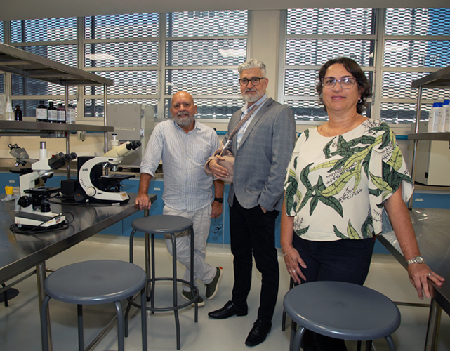 Acima, Luciano Inácio (Sincafé-RJ), Celírio Inácio e Cristianne Monteiro, todos representantes da ABIC