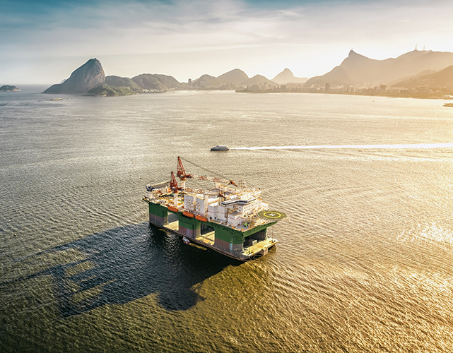 Plataforma de Petróleo. Foto: Getty Images