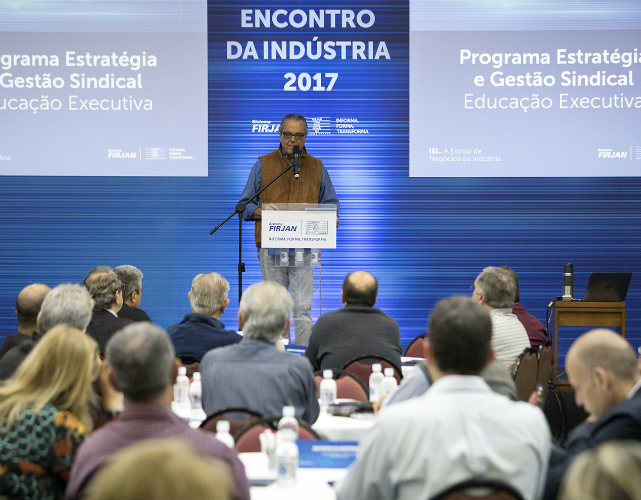 Eduardo Eugenio destacou o posicionamento da FIRJAN na representação de seus associados e em defesa do crescimento econômico do estado do Rio