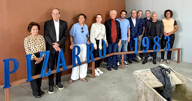 Industriais da Firjan na Pizarro, em Guimarães