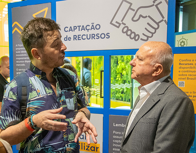 Carlos Tufvesson, presidente do Conselho Municipal de Moda do Rio de Janeiro, e Victor Misquey, presidente do Moda Rio
