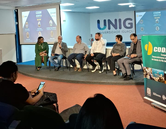 O presidente da Firjan Noroeste, José Magno Vargas Hoffmann, expôs os pleitos dos industriais