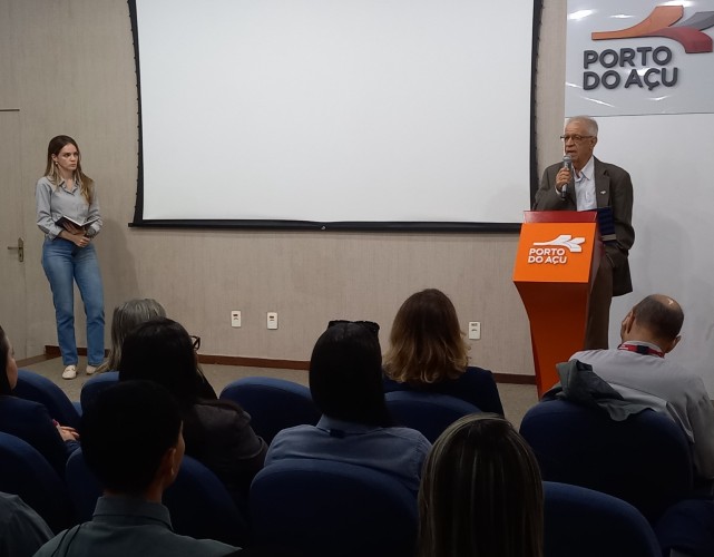 O presidente da Firjan Norte, Francisco Roberto de Siqueira, discursou na abertura do evento