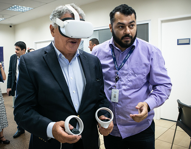 Marcelo Kaiuca, vice-presidente da Firjan e presidente do Fórum Setorial da Construção Civil, nas atividades do evento Ampliando a competitividade de MPEs da Construção Civil