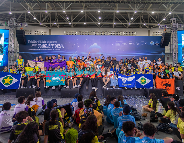 Equipes de várias regiões se classificaram para a etapa nacional do torneio