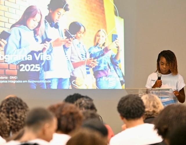 Aula inaugural do ViraVida foi realizada com a presença dos 100 jovens em situação de vulnerabilidade social sorteados.