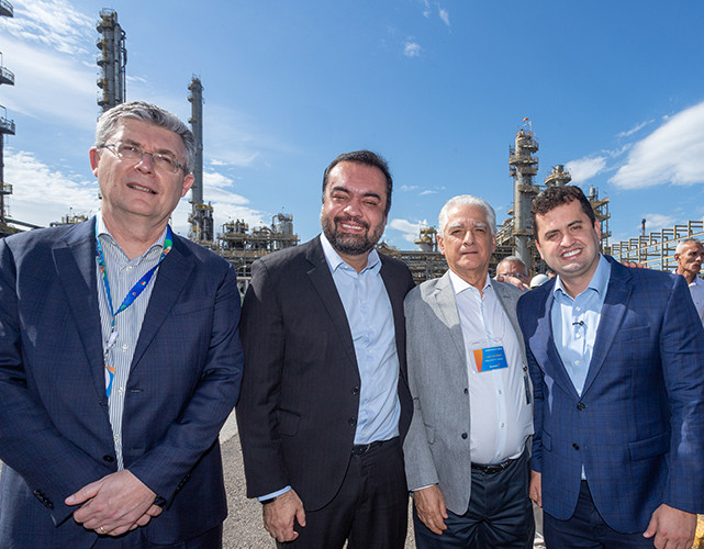 Stefan Lepecki, Cláudio Castro, Luiz Césio Caetano e Netinho Reis