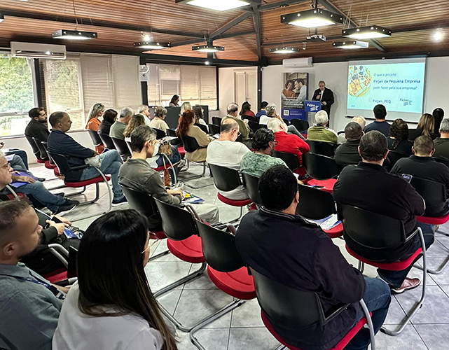 Encontro na sede da Firjan Serrana, em Petrópolis, reuniu cerca de 50 empresas