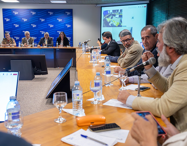 Representantes de diversas instituições se reuniram na sede da Firjan