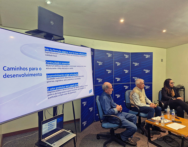 Durante a apresentação, foram detalhados os indicadores que apontam para o desenvolvimento socioeconômico em nível baixo ou crítico, na quase totalidade dos municípios.