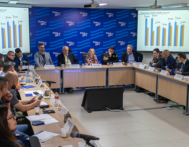Durante a reunião, índices de ocorrências de roubo de carga foram debatidos