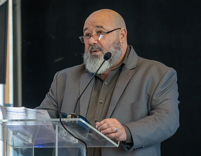 Evandro de Freitas Junior, presidente do Sindistal