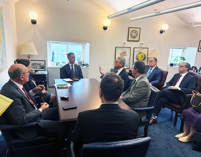 Missão brasileira participa de reunião no Escritório do Representante Comercial dos EUA (USTR)