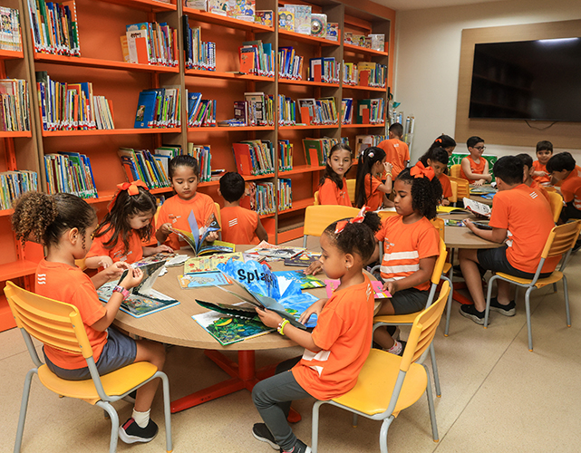 O estímulo à leitura é atividade permanente na rede de escolas Firjan SESI