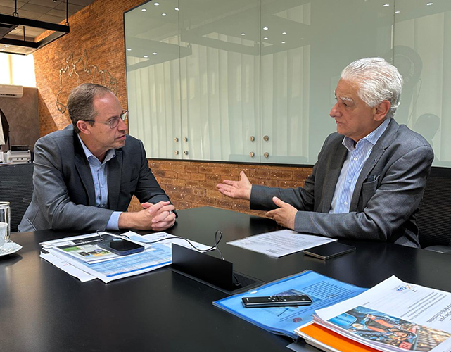 Ricardo Cappelli e Luiz Césio Caetano