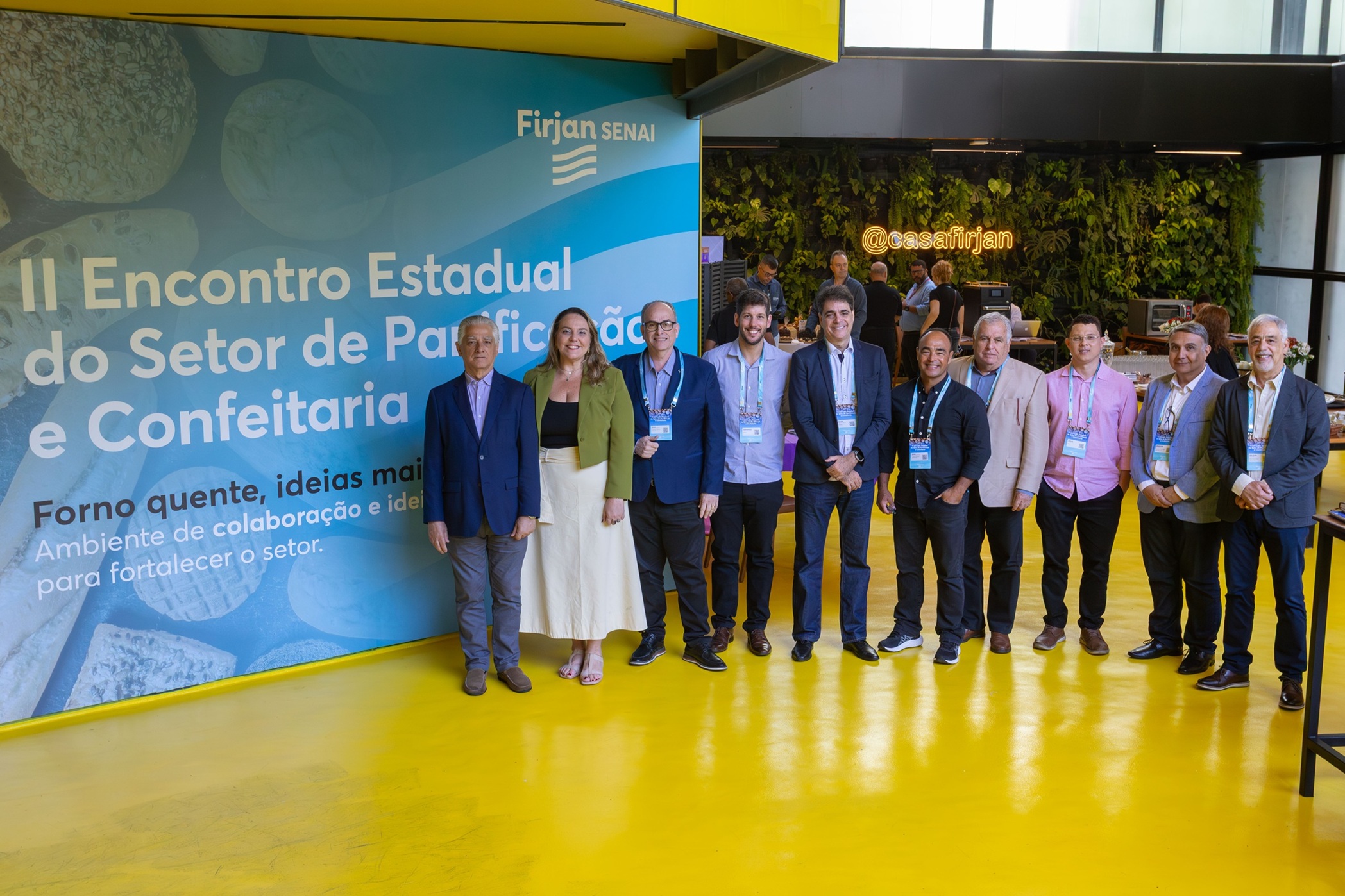 Presidente da Firjan com lideranças sindicais de todo o estado do RJ