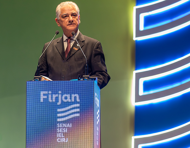 Luiz Césio Caetano, presidente da Firjan