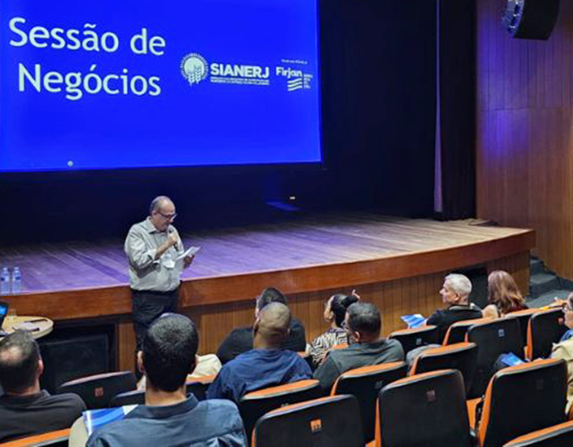 Abertura foi realizada pelo presidente do Sindicato das Indústrias de Alimentação no Noroeste do Estado do Rio de Janeiro (Sianerj), João Dimas.