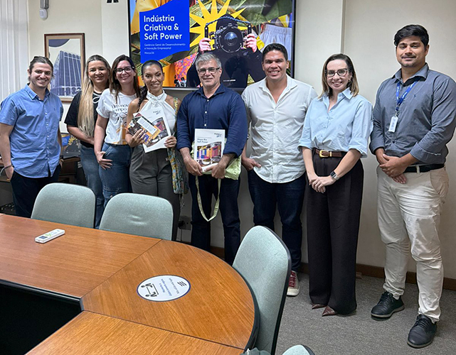 Representantes da Prefeitura de Campos estiveram na sede da Firjan Norte Fluminense e acompanharam a apresentação dos dados