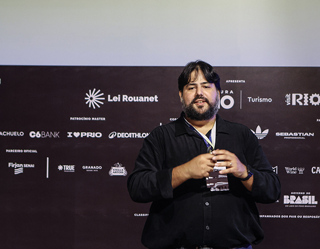 Erick Lorenzato, pesquisador da Firjan SENAI SESI Parque Tecnológico