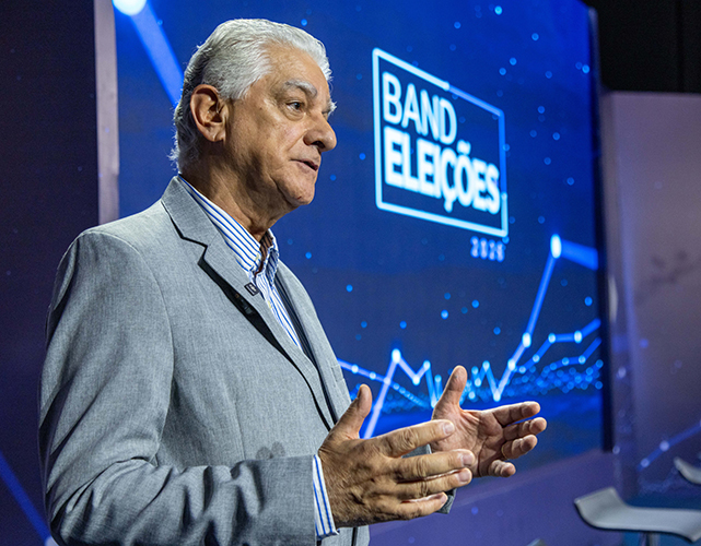 Luiz Césio Caetano, presidente da Firjan, participou do evento neste domingo (9/8), na Casa Firjan