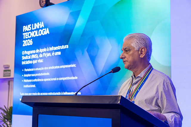 Luiz Cesio Caetano, presidente da Firjan