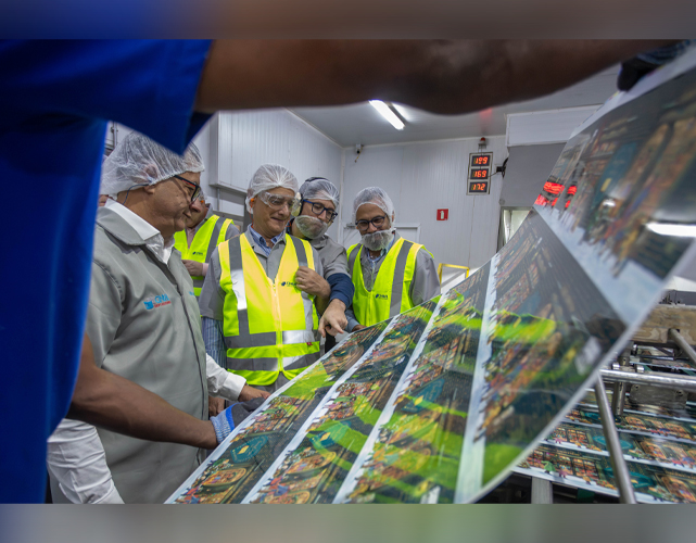 Empresa busca otimizar produção na fábrica fluminense
