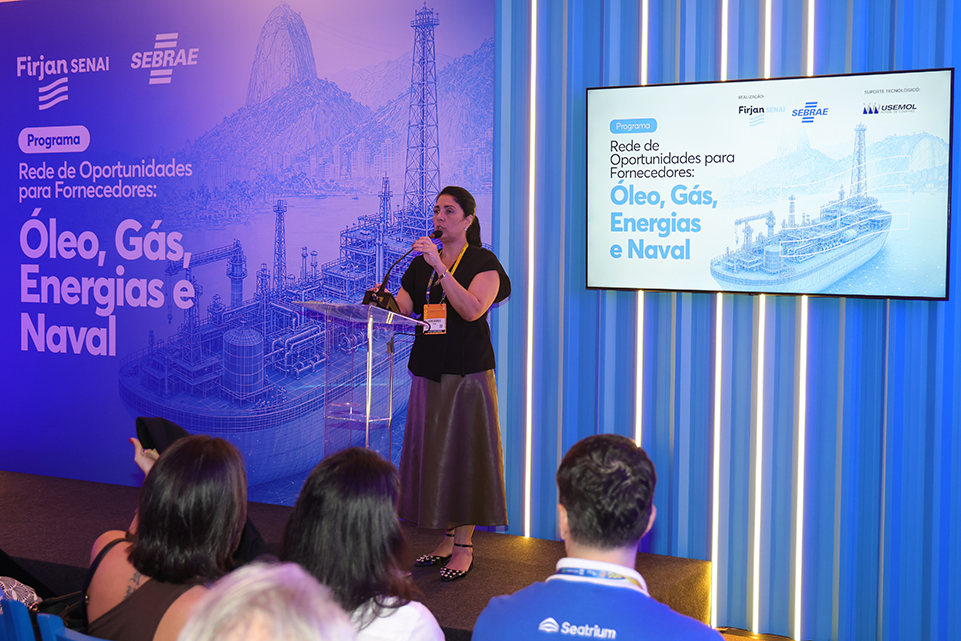 Karine Fragoso, gerente-geral de Petróleo, Gás, Energias e Naval da Firjan SENAI SESI