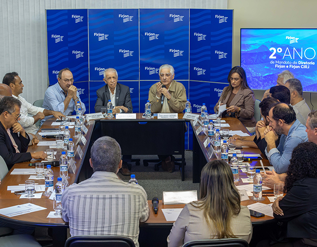 Além dos resultados apresentados, Luiz Cesio Caetano debateu com empresários sobre as demandas e desafios da região