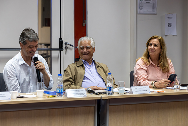 Antônio Carlos Cordeiro, Luiz Cesio Caetano e Marcia Carestiato Sancho